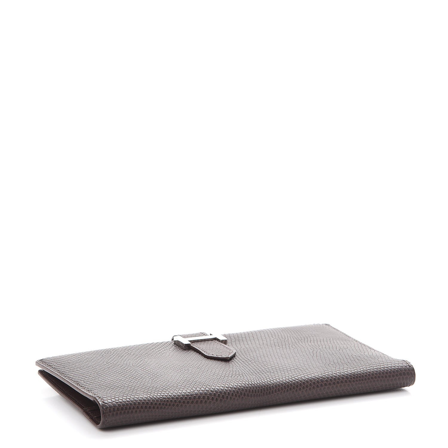 Hermes Lizard Bearn Gusset Wallet Havane 4 of 9