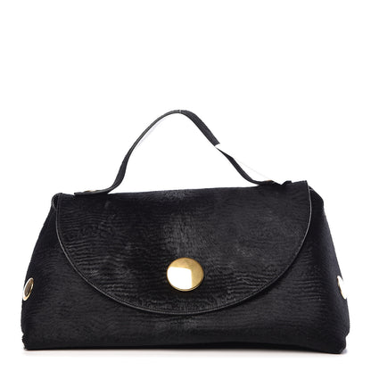 Celine Pony Hair Orb Bag Black 1 of 13