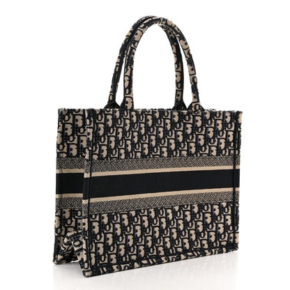 Christian Dior Oblique Medium Book Tote Blue Multicolor 3 of 10