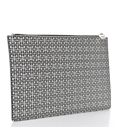 Givenchy Coated Canvas Medium Iconic Print Zip Pouch Multicolor 3 of 8