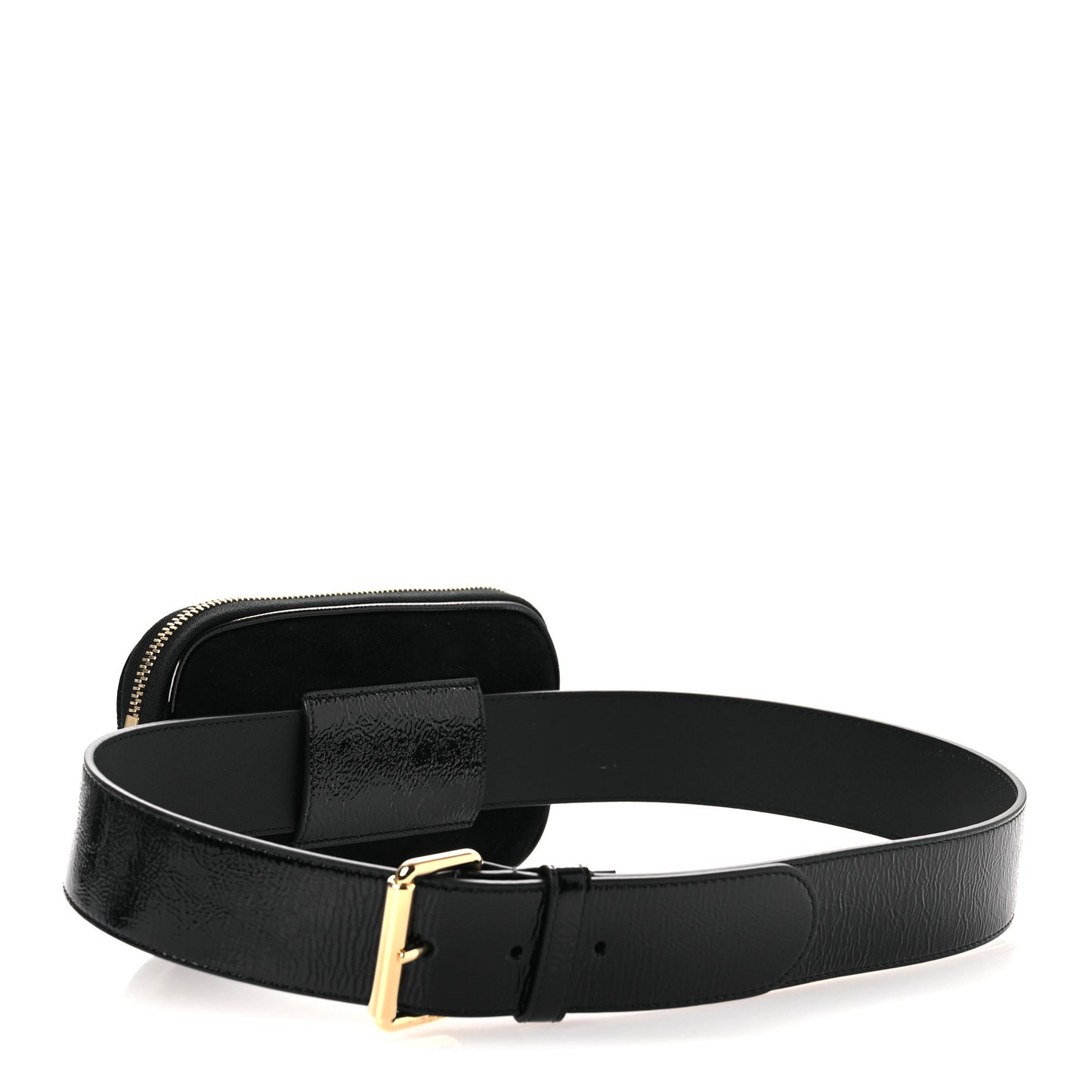 Suede Patent Ophidia Belted iPhone Case 85 34 Black