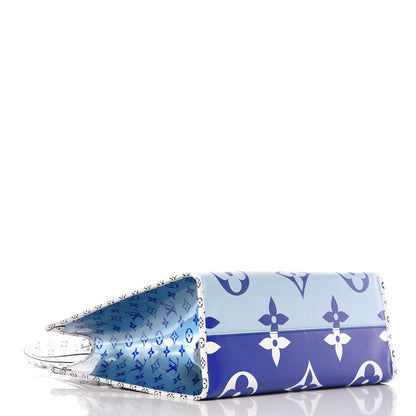 Louis Vuitton Monogram Giant Portofino Beach Onthego Blue 5 of 11