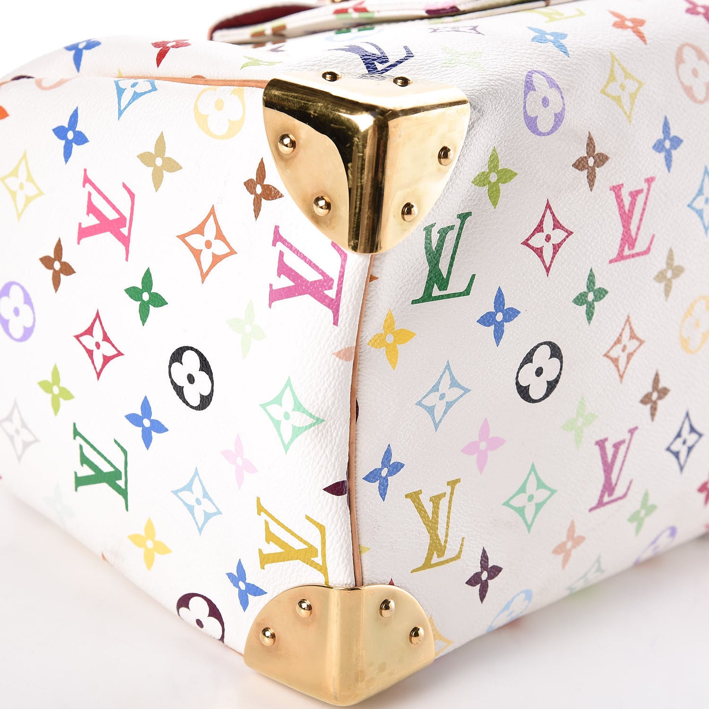 Monogram Multicolor Speedy 30 White