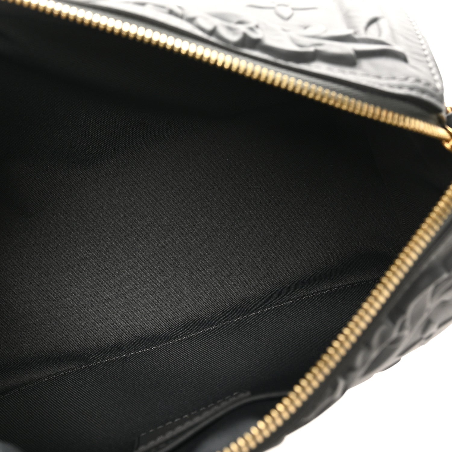 Louis Vuitton Calfskin Debossed Monogram Versailles City Keepall Dark Shadow Grey 5 of 9