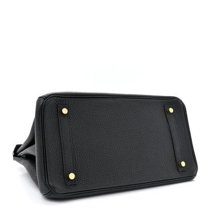 Hermes Togo BIRKIN 30 Black 4 of 16
