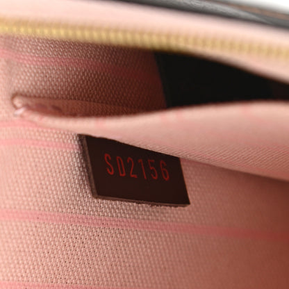 Louis Vuitton Damier Ebene Neverfull MM GM Pochette Rose Ballerine 8 of 11