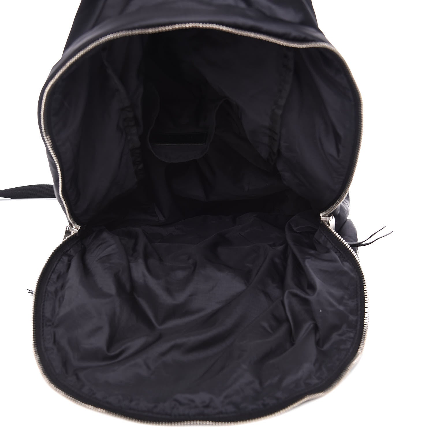Saint Laurent Nylon City Fold Up Backpack Belt Bag Black 9 of 16