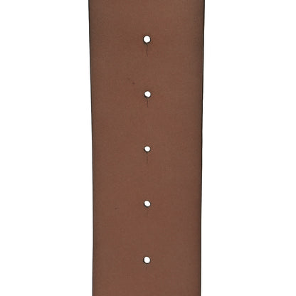 Chanel Lambskin CC Belt 95 38 Dark Brown 8 of 9