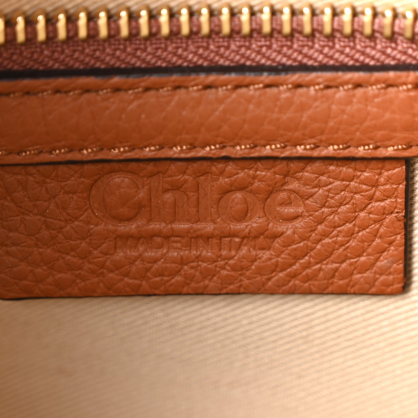 Calfskin Medium Marcie Satchel Tan