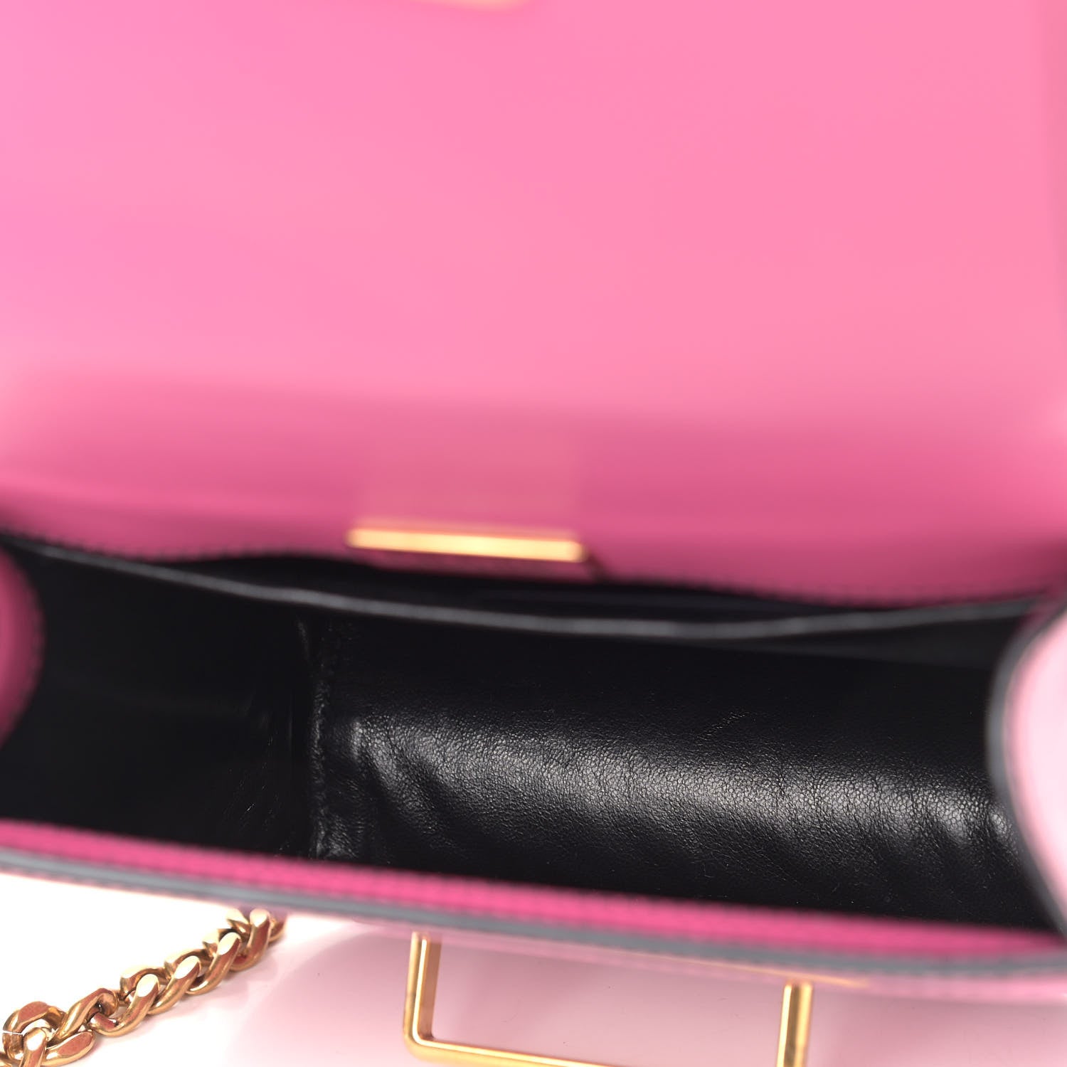 Prada City Calfskin Saffiano Cahier Crossbody Bag Fuxia Black 4 of 8
