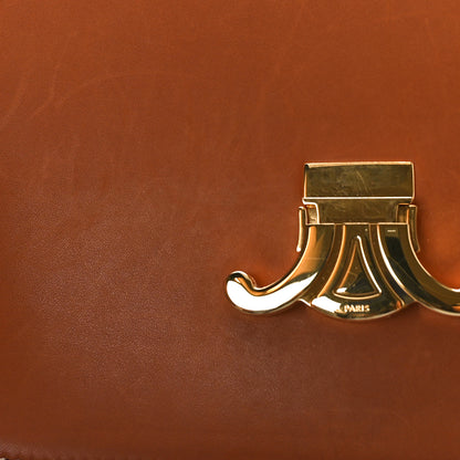 Celine Natural Calfskin Medium Triomphe Tan 9 of 10