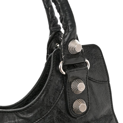 Balenciaga Agneau Giant 21 Silver Hardware Folder Black 14 of 16