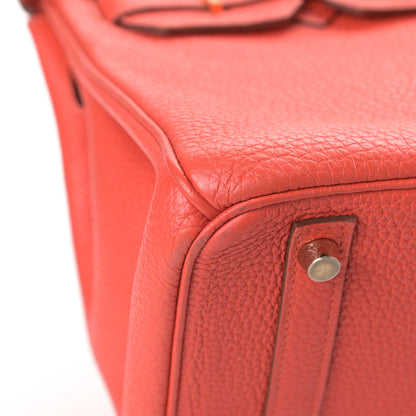 Hermes Togo Birkin 30 Capucine 9 of 14