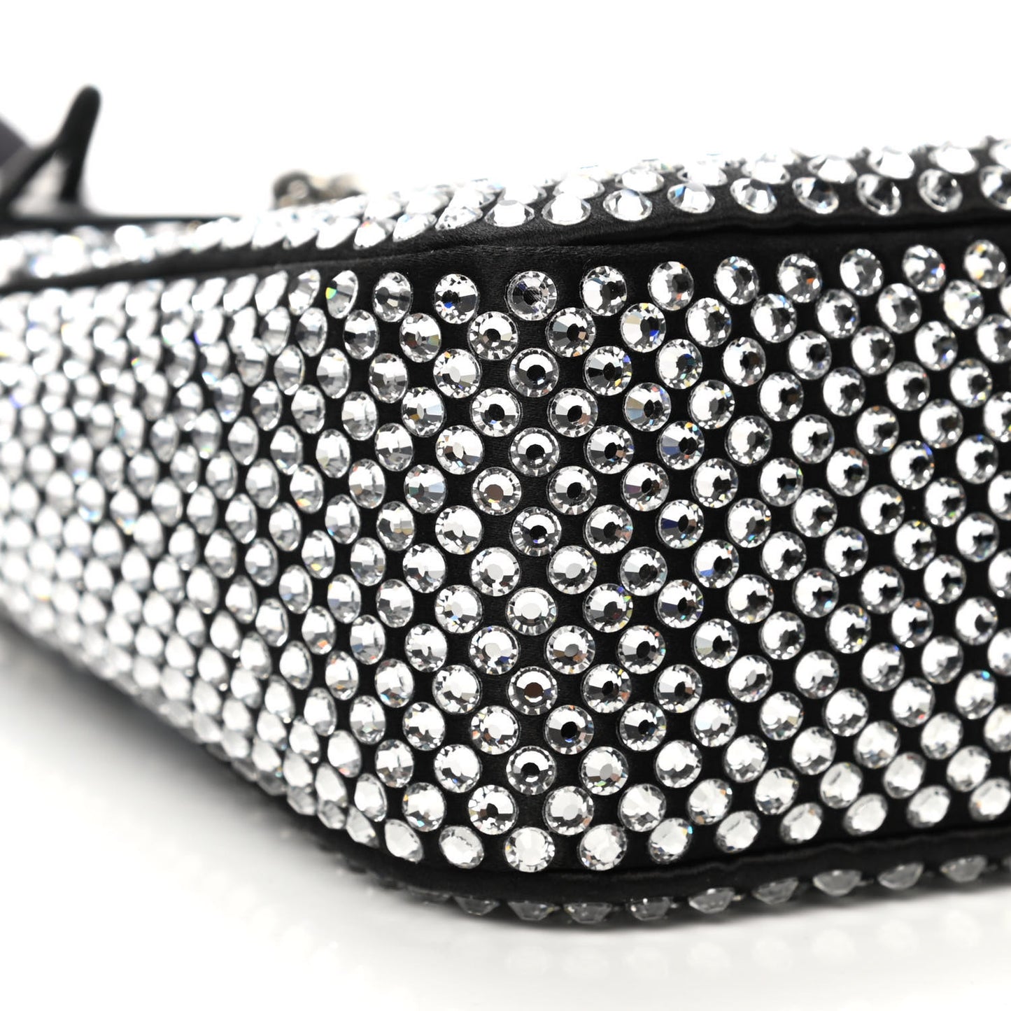 Satin Crystal Re-Edition 2005 Shoulder Bag Cristal