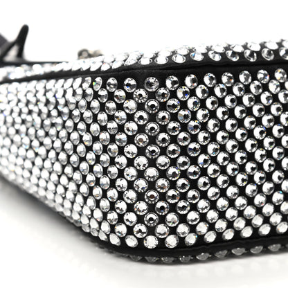 Prada Satin Crystal Re-Edition 2005 Shoulder Bag Cristal 10 of 14