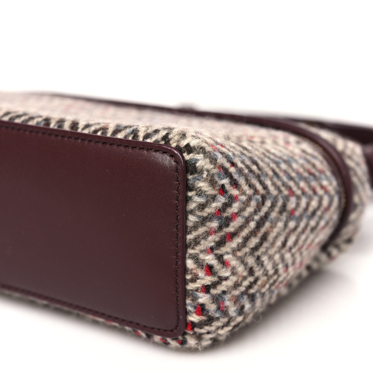 Cashmere Virgin Wool Extra Bag L19 Oxblood