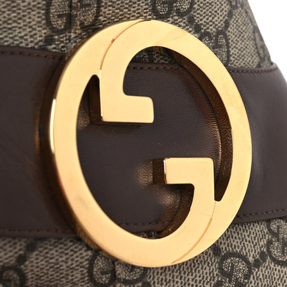 Gucci GG Supreme Monogram Malaga Kid Blondie 55mm Ankle Boots 38 Beige Ebony New Acero 12 of 14