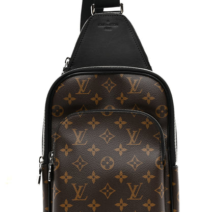 Louis Vuitton Monogram Macassar Avenue Sling Bag NM 7 of 9