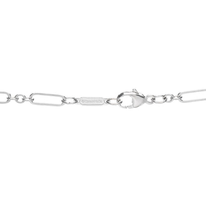 Tiffany 18K White Gold Heart Pendant Necklace 4 of 4