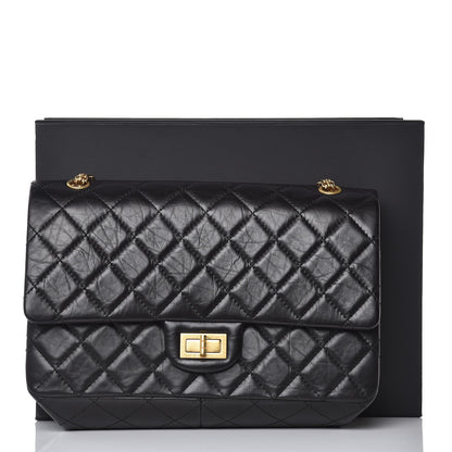 Chanel Aged Calfskin Quilted 2.55 Reissue 227 Flap Black 10 of 10