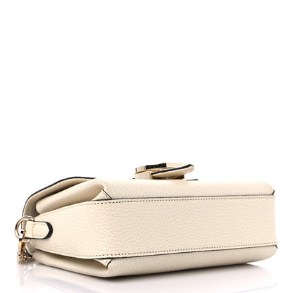 Gucci Dollar Calfskin Interlocking G Crossbody Bag Mystic White 4 of 10