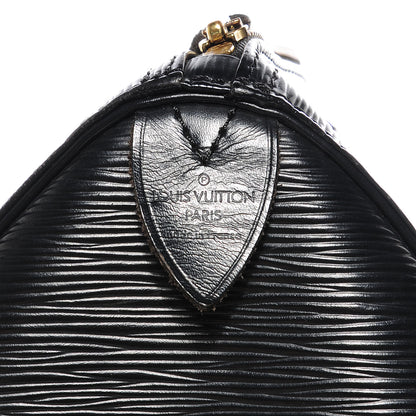 Louis Vuitton Epi Speedy 25 Black 5 of 7