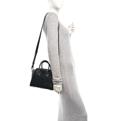 Givenchy Shiny Lord Calfskin Mini Antigona Black 2 of 13