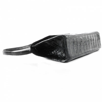 Nancy Gonzalez Crocodile Envelope Clutch Black 3 of 8