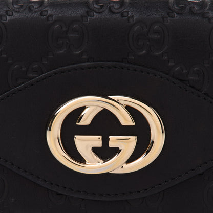 Gucci Guccissima Sukey Continental Wallet Continental Wallet Black 6 of 7