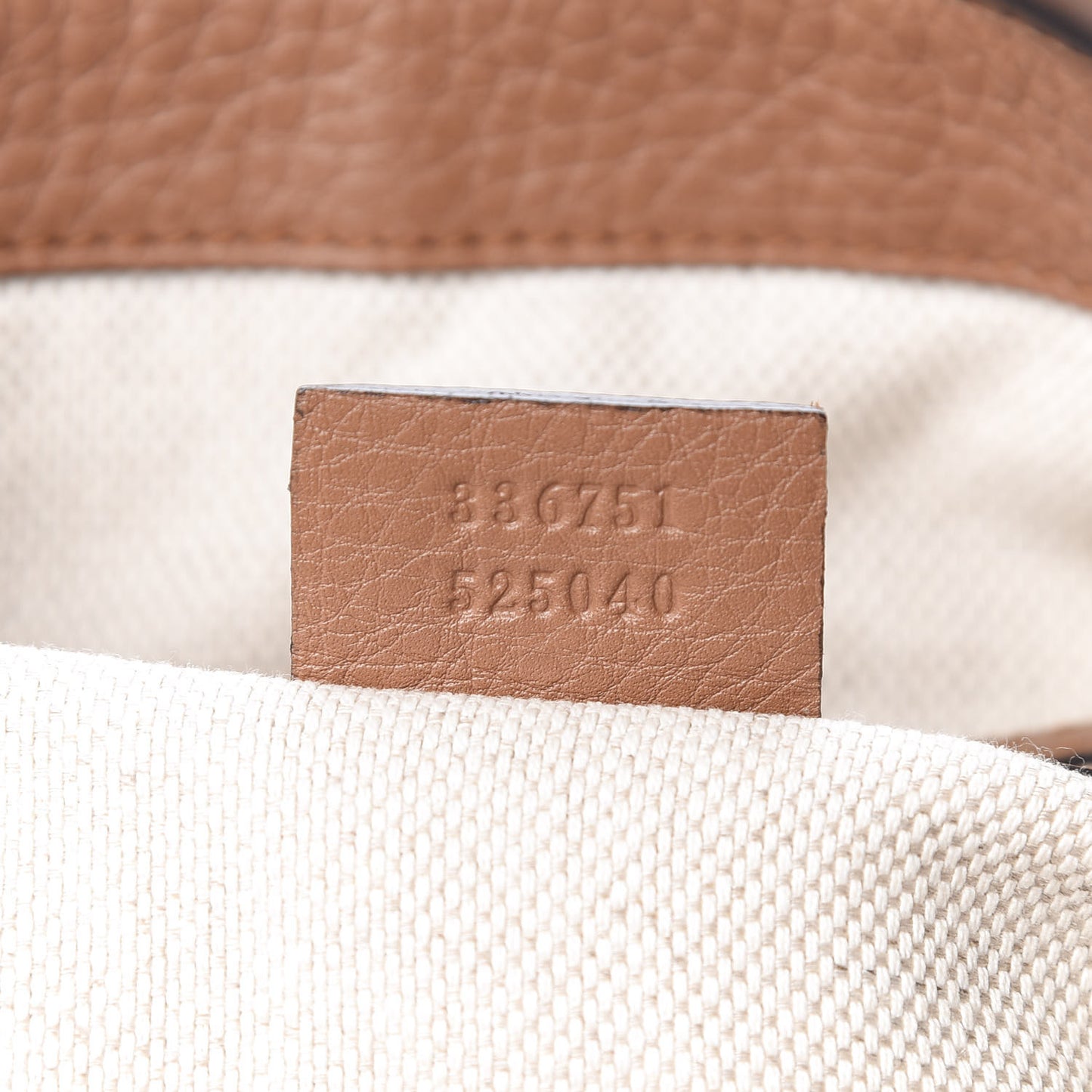 Pebbled Calfskin Small Soho Shoulder Bag Dusty Blush