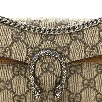 Gucci GG Supreme Monogram Super Mini Dionysus Shoulder Bag Taupe 8 of 10