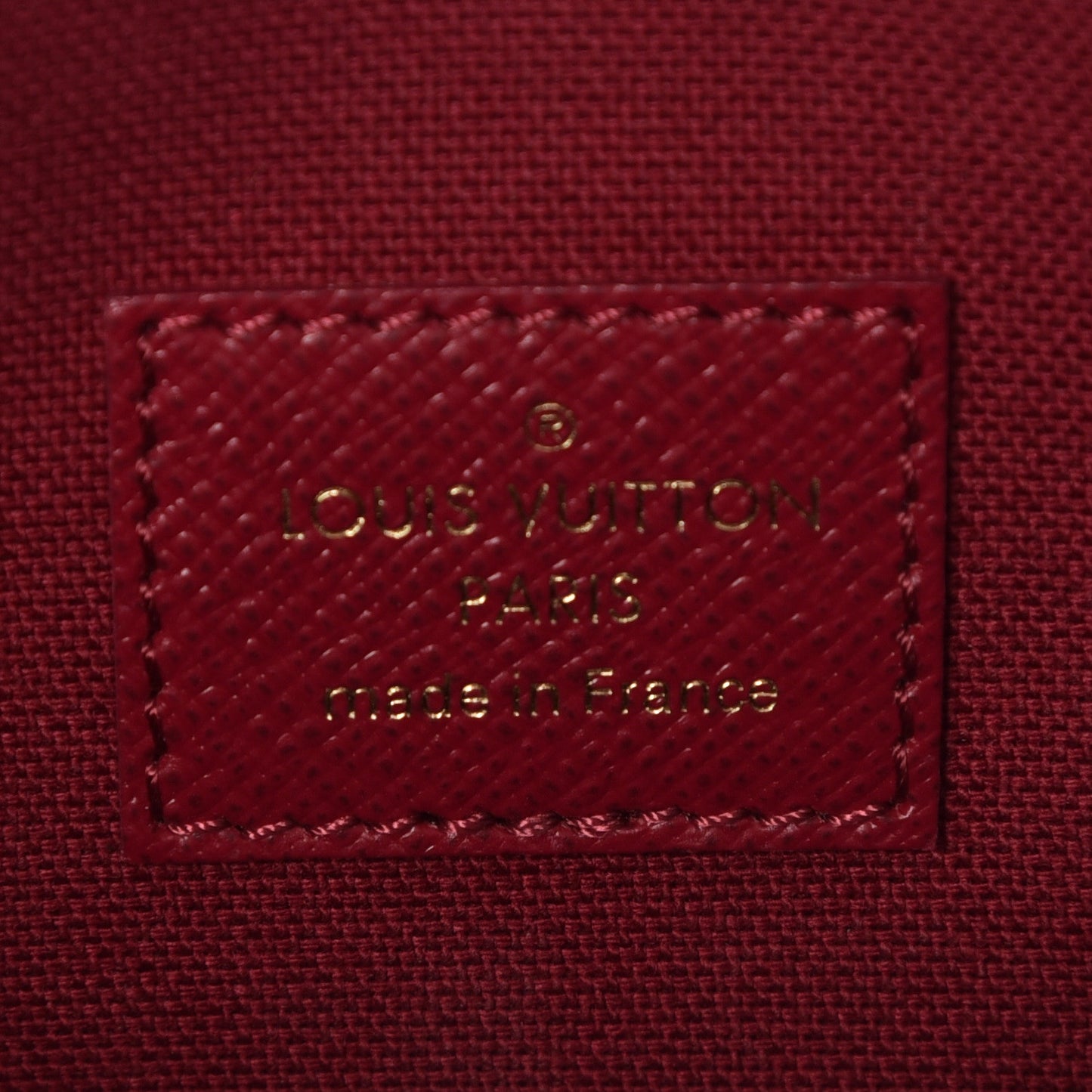 Monogram Pochette Felicie Chain Wallet Fuchsia