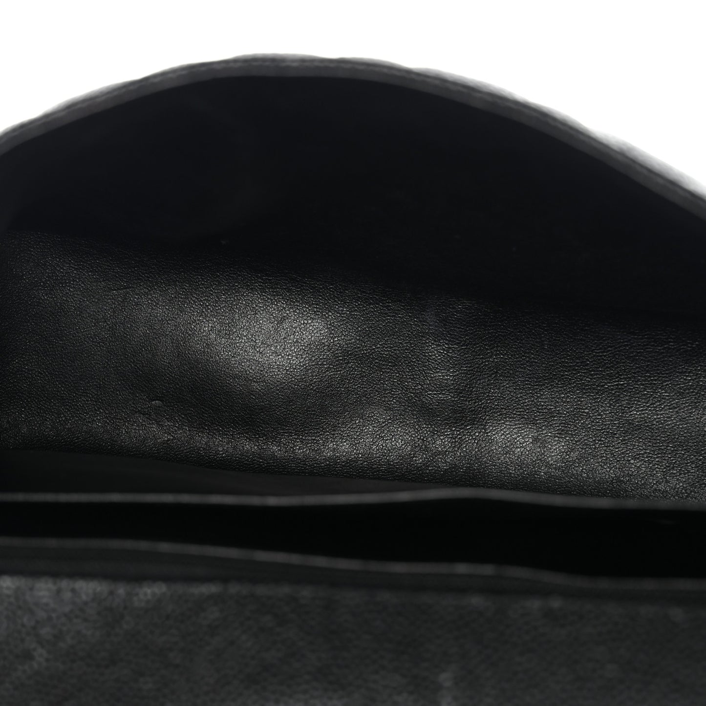 Caviar Quilted Jumbo Single Flap Black Black