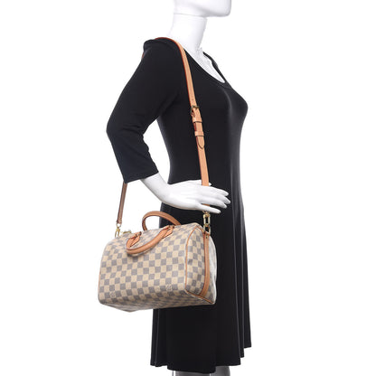 Louis Vuitton Damier Azur Speedy Bandouliere 25 2 of 11