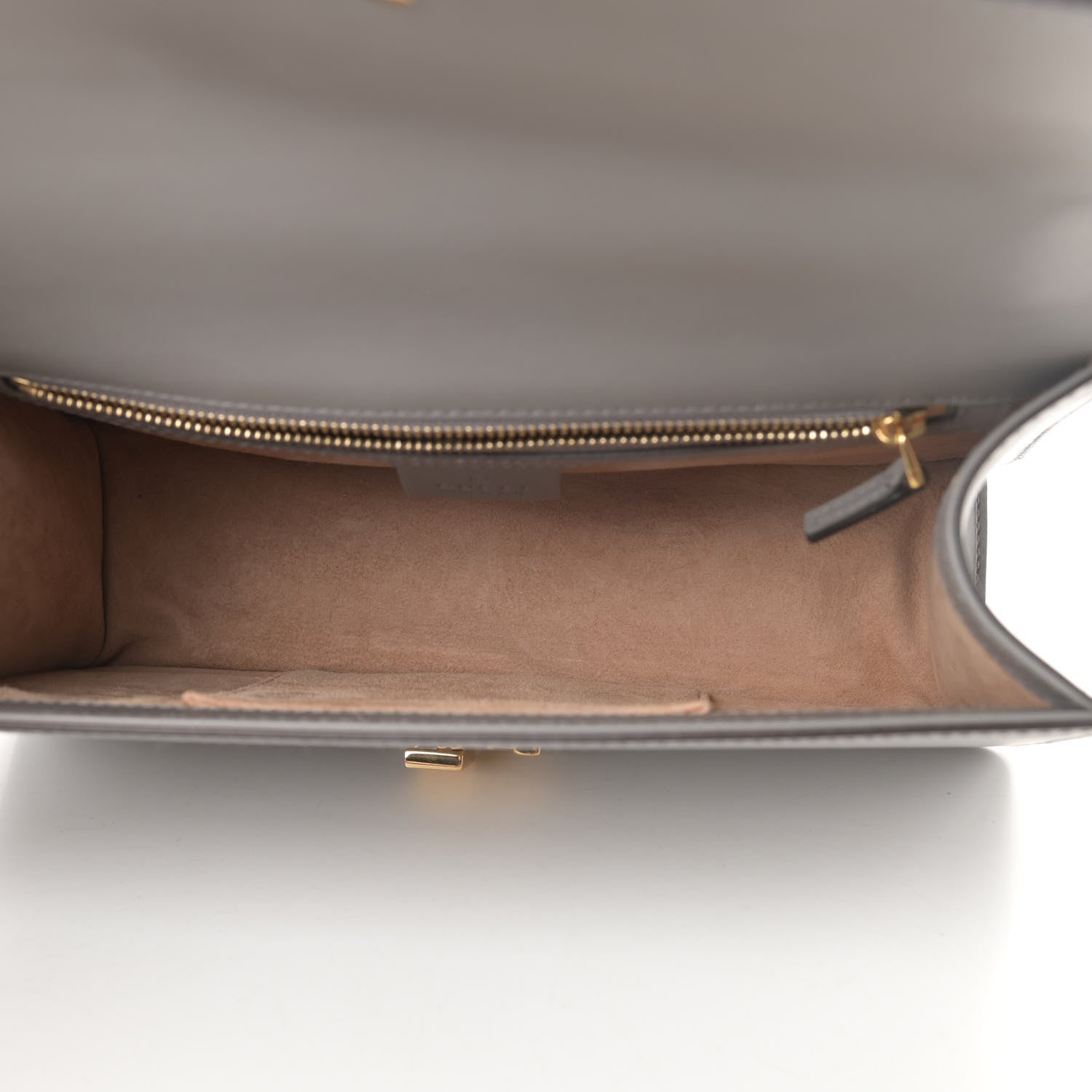 Gucci Calfskin Small Sylvie Shoulder Bag Deep Grey 5 of 14
