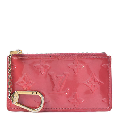 Louis Vuitton Vernis Key Pouch Framboise 1 of 8