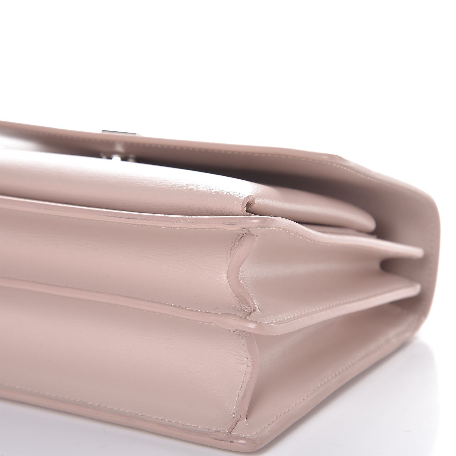 Saint Laurent Calfskin Medium Monogram Sunset Marble Pink 10 of 10