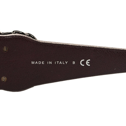 Chanel Acetate Lambskin Crystal Baguette Chain CC Sunglasses 5454-Q-B Burgundy 6 of 7