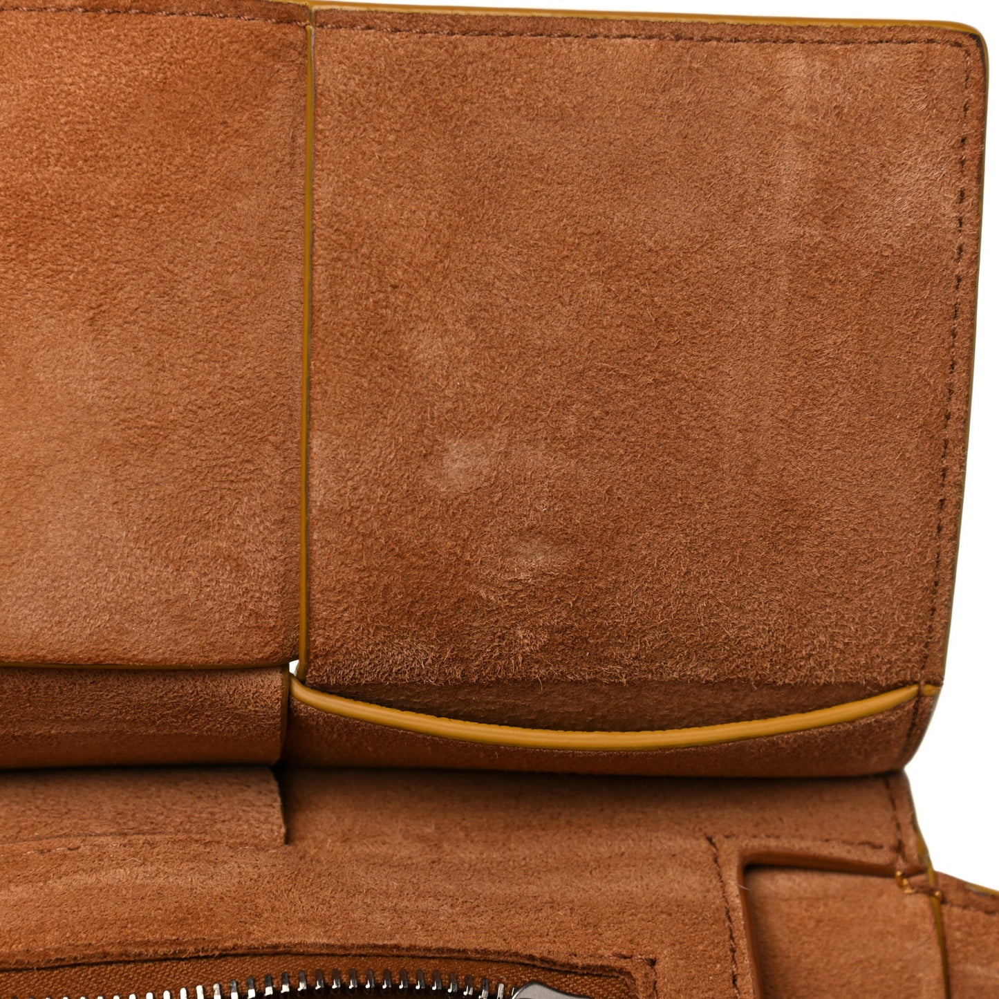 Grained Calfskin Maxi Intrecciato Arco 33 Yellow