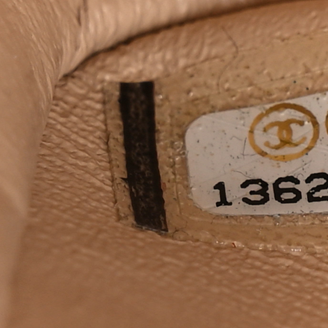 Chanel Caviar Quilted Jumbo Single Flap Beige 7 of 11