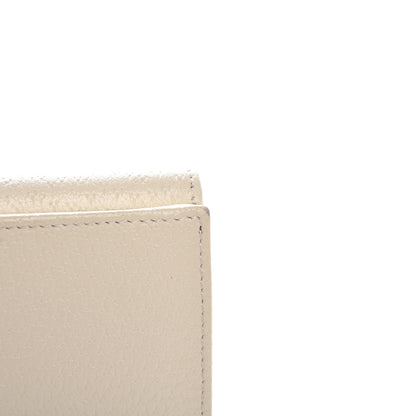 Gucci Calfskin Studded Soho Continental Wallet White 9 of 26