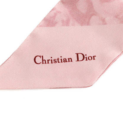 Christian Dior Silk Rose Mitzah Scarf Pink Rose 2 of 4