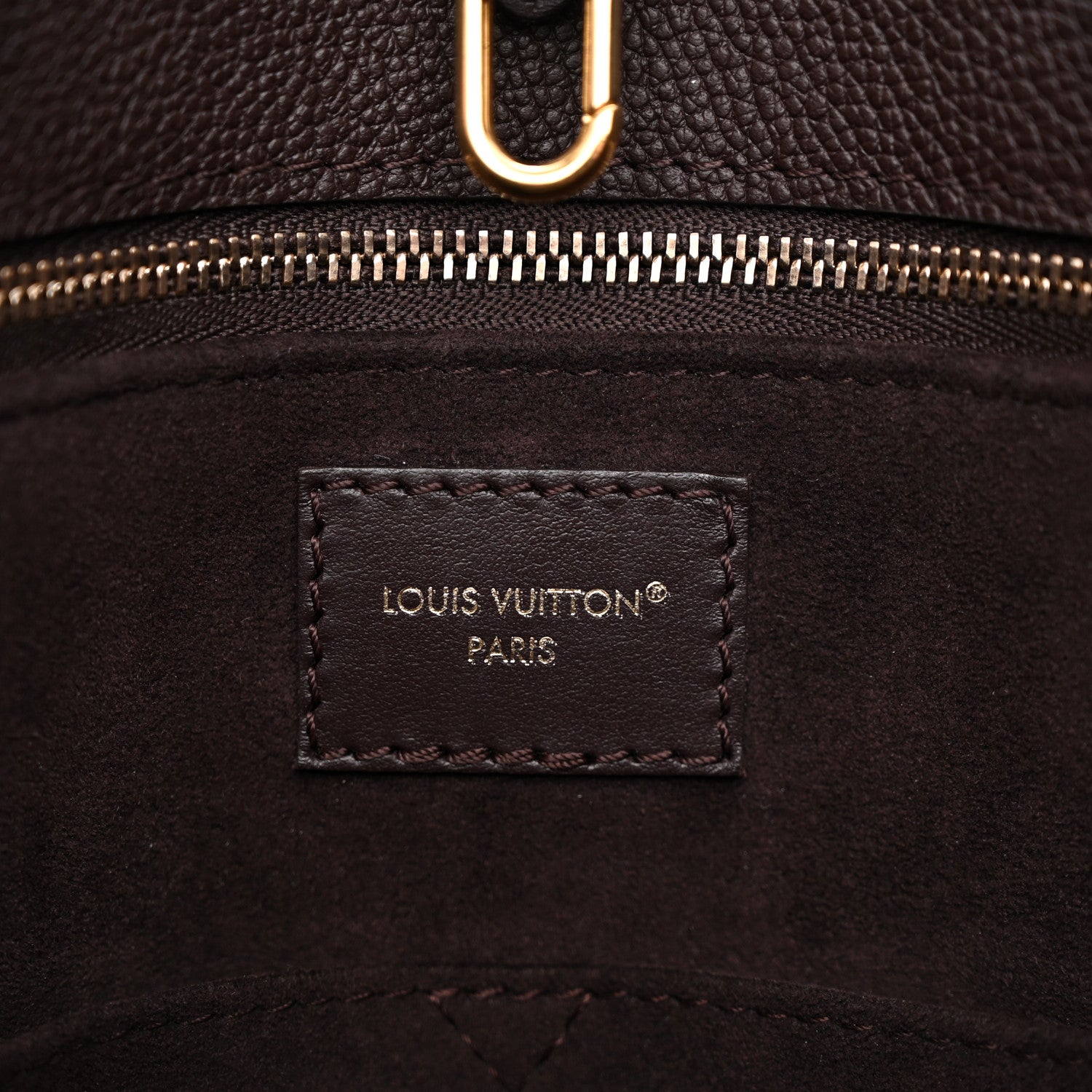 Louis Vuitton Empreinte Monogram Giant Onthego MM Chocolate 6 of 9