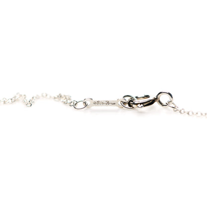 Tiffany Sterling Silver Paloma Picasso Olive Leaf Vine Pendant Necklace 5 of 6