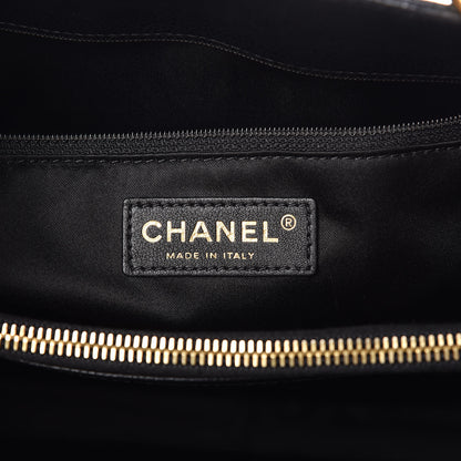 Chanel Caviar Quilted Grand Shopping Tote GST Black 8 of 9