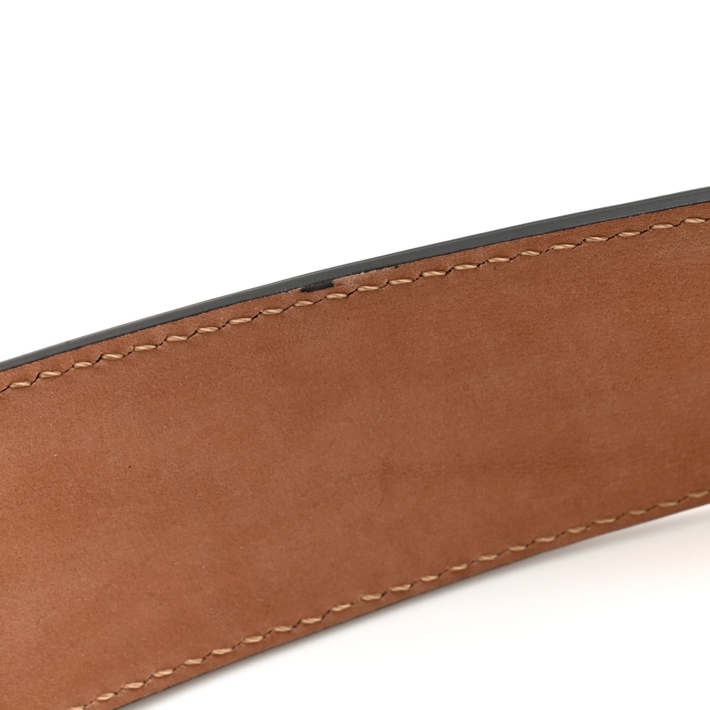 Calfskin F is Fendi FF 1974 Embossed Belt 90 36 Black