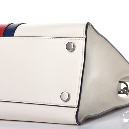 Gucci Calfskin Web Stripe Medium Dionysus Tote Bag White 10 of 10