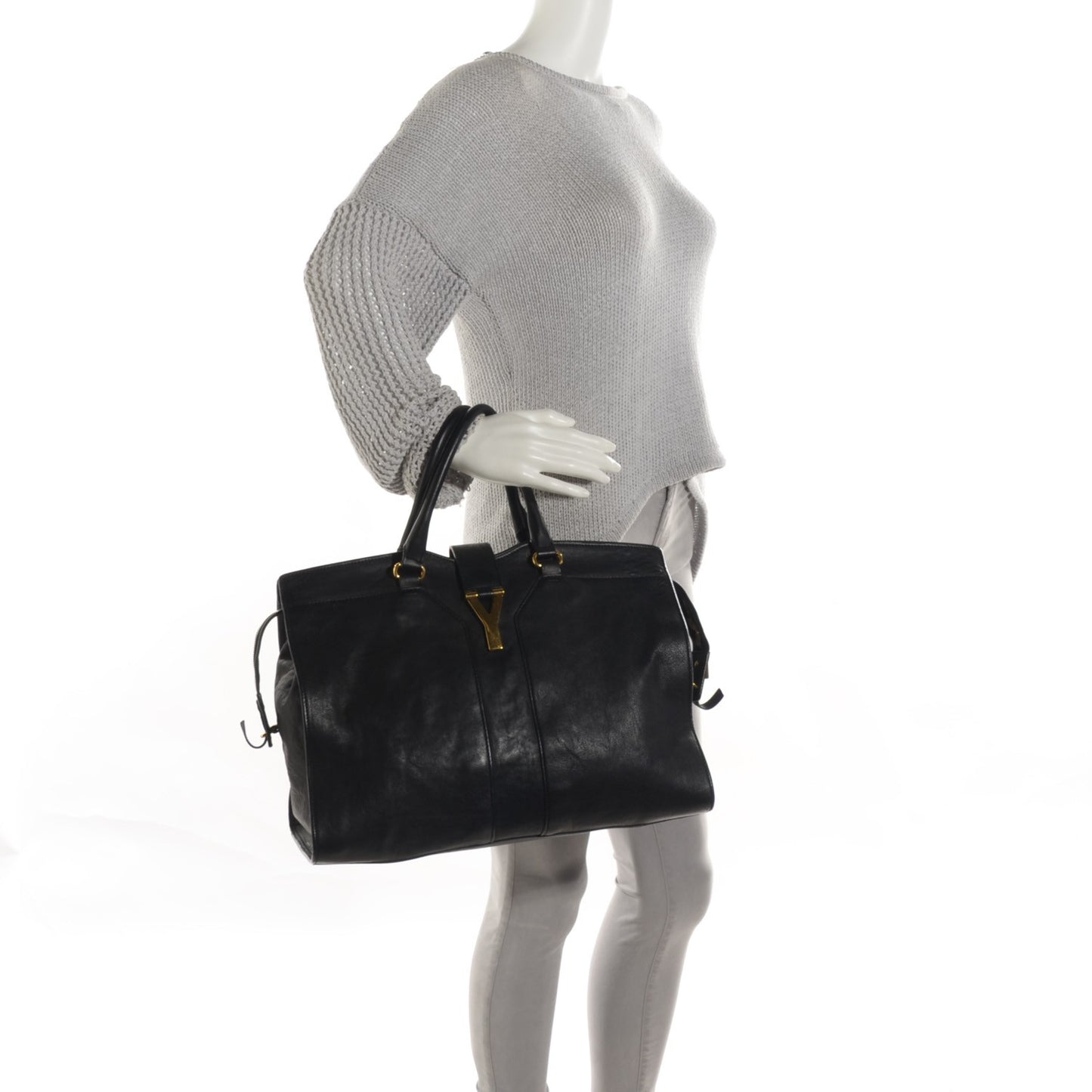 Sheepskin Large Cabas ChYc Black