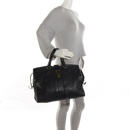 Saint Laurent Sheepskin Large Cabas ChYc Black 2 of 7