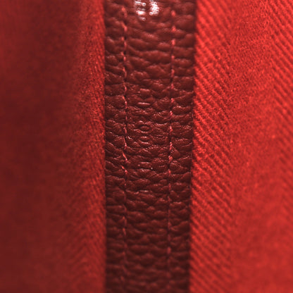 Hermes Chevron Herringbone Toile Negonda Garden Party 36 Rouge Tomate Rouge H 7 of 12